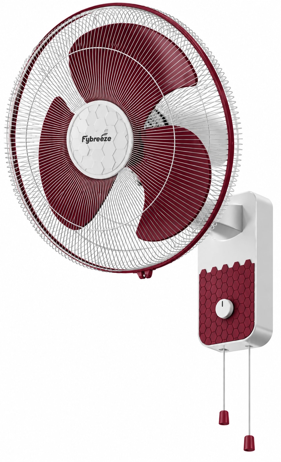 120W QIRO Plus Fan – White Burgundy