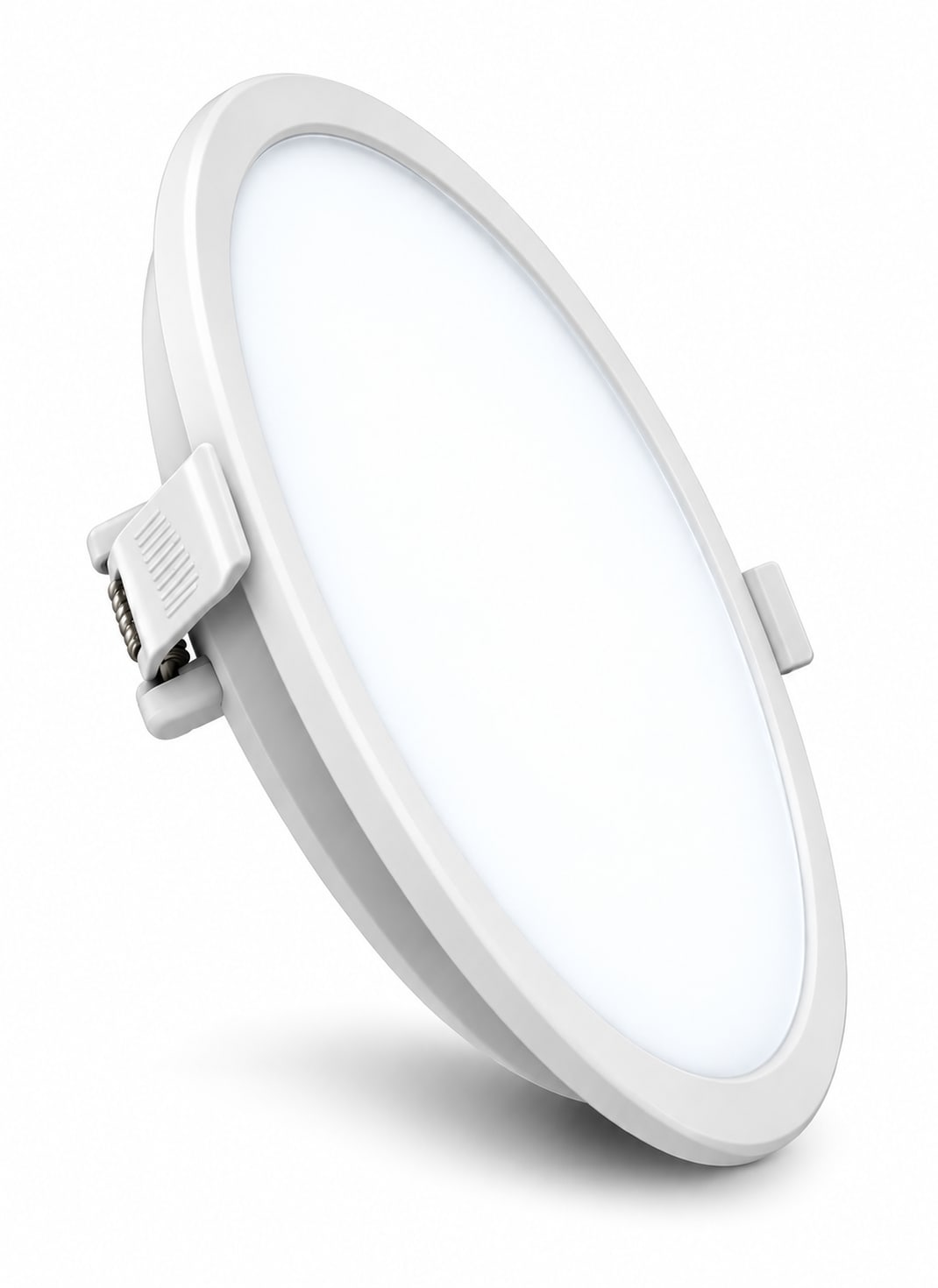 8W Cube Elegant Panel Round Light  – Cool White