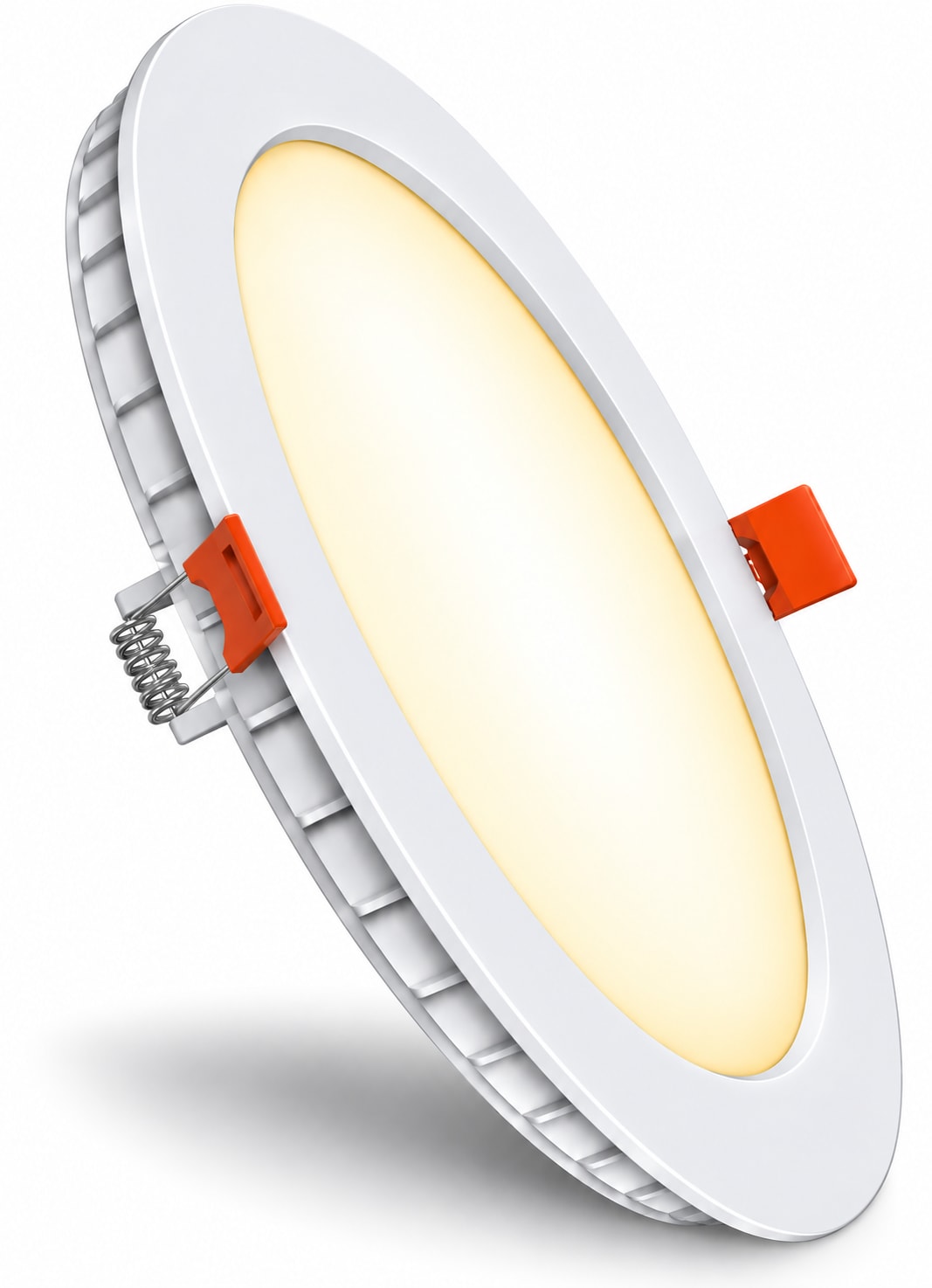 12W Faro Panel Round Light  – Warm White