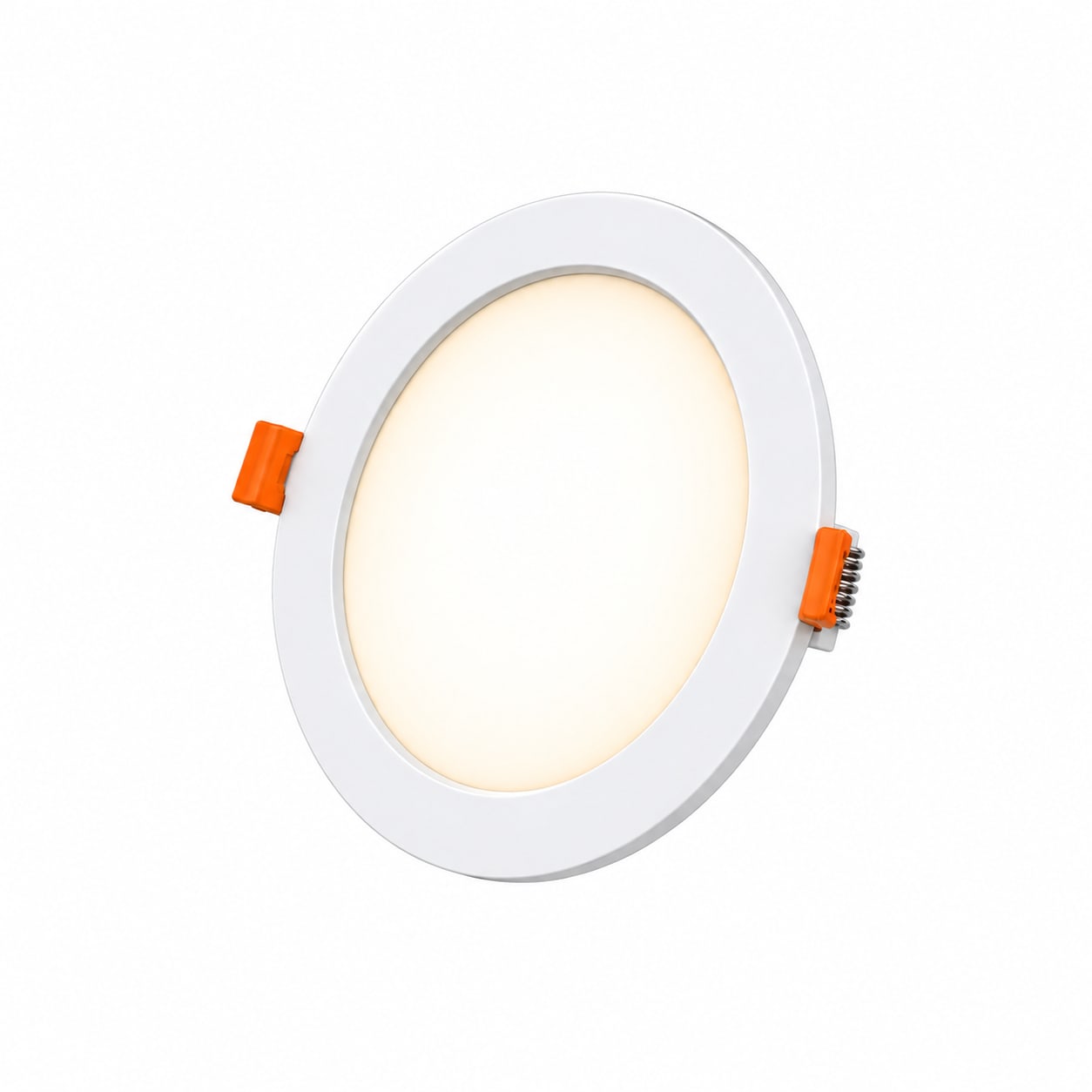 6W Wave Ultra Slim Panel Round Light  – Natural White