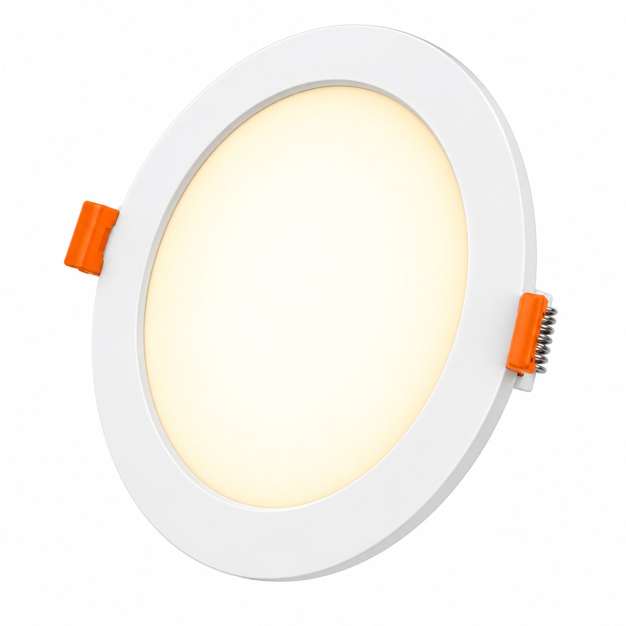 22W Wave Ultra Slim Panel Round Light  – Warm White
