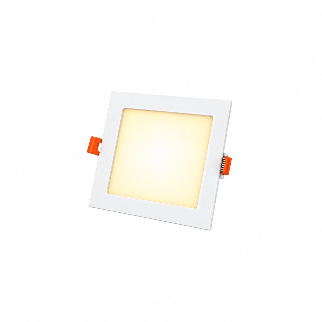 4W Wave Ultra Slim Panel Square Light  – Warm White