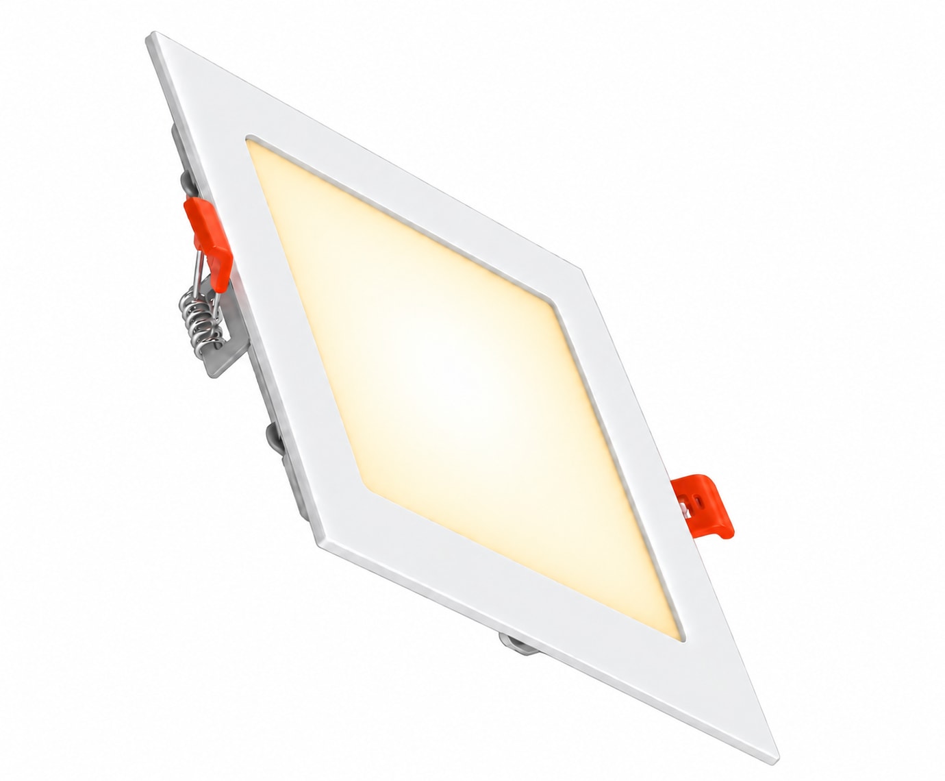 30W Wave Ultra Slim Panel Square Light  – Warm White