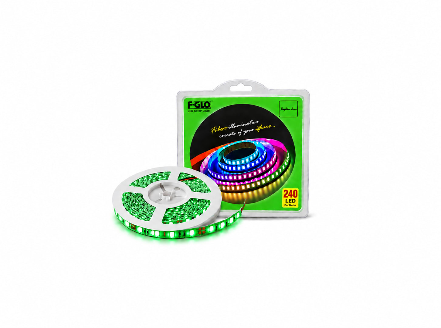 16W F-Glo Led Strip Light – Green