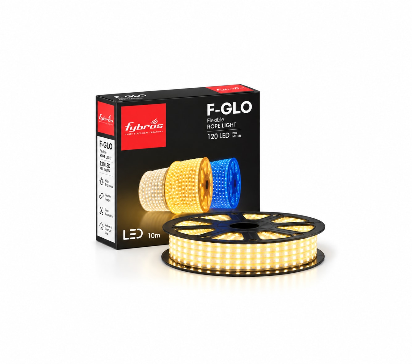 10W F-Glo Led Rope Light – Warm White