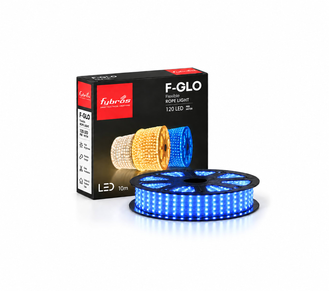 10W F-Glo Led Rope Light – Blue