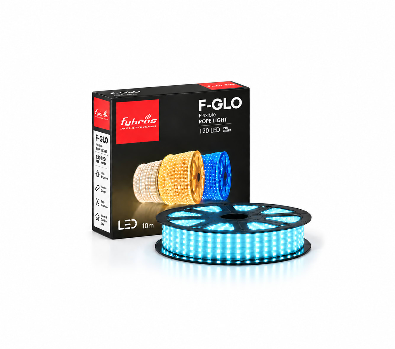 10W F-Glo Led Rope Light – Ice Blue
