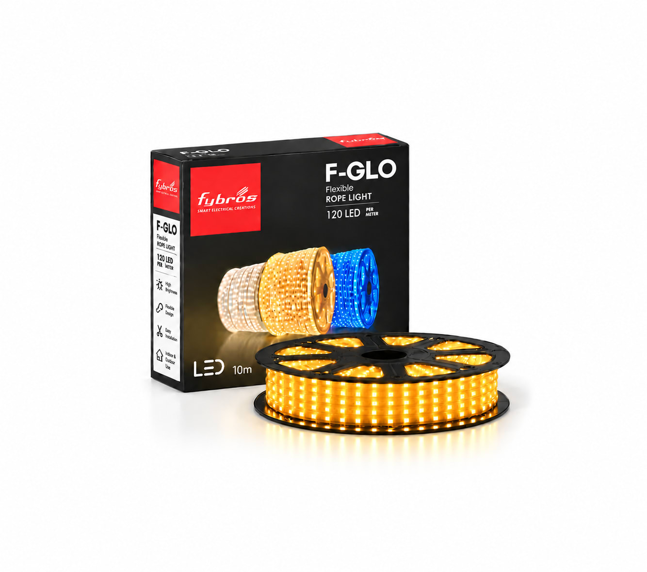 10W F-Glo Led Rope Light – Amber