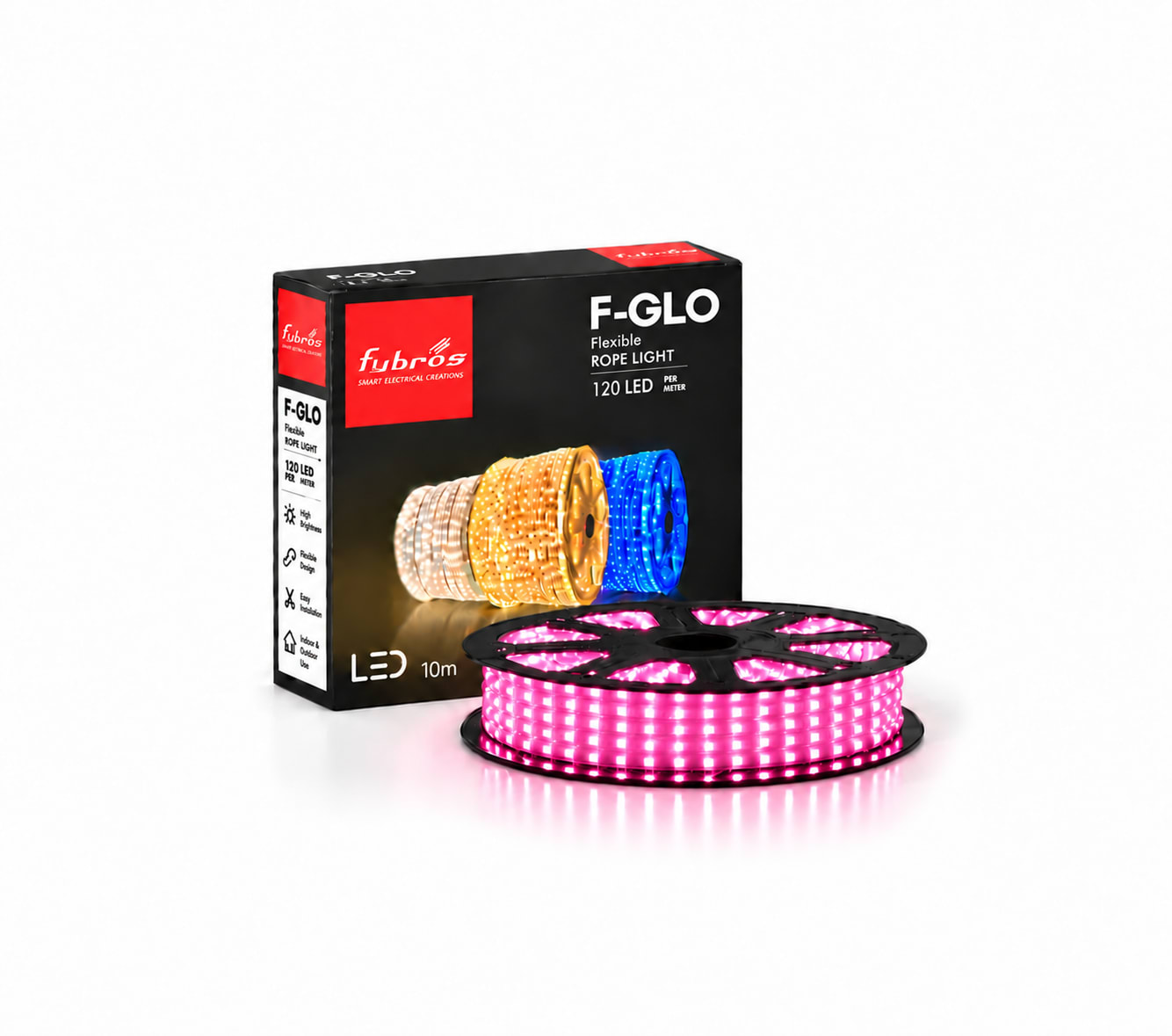 10W F-Glo Led Rope Light – Pink