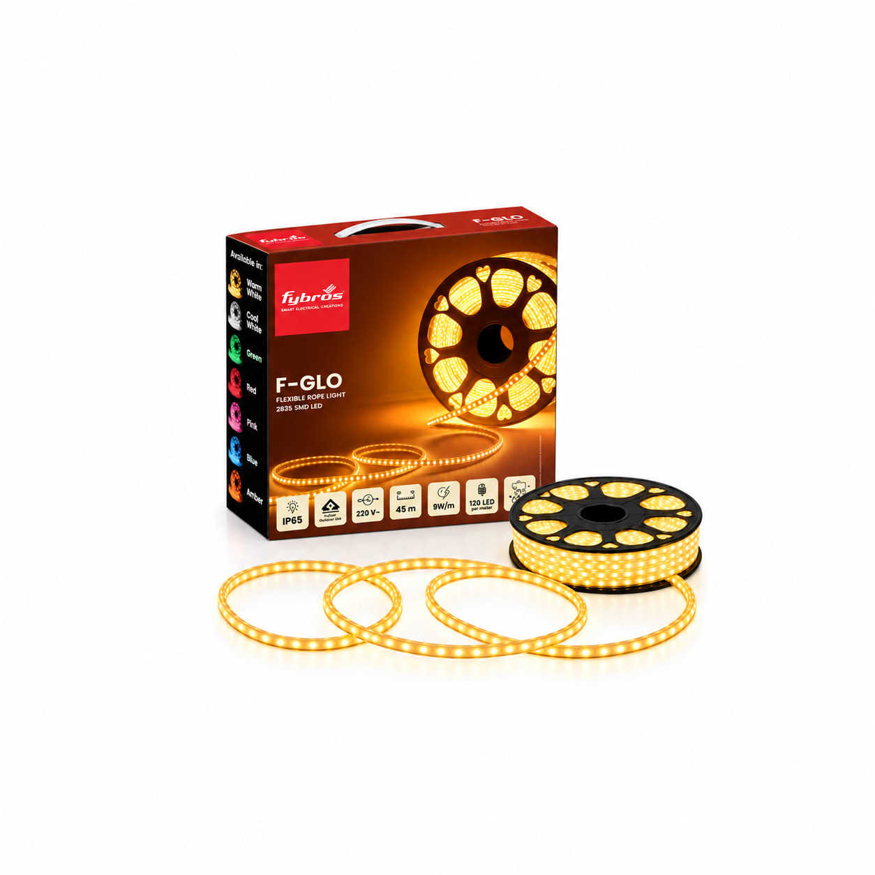 F-Glo Led Rope Light – Warm White