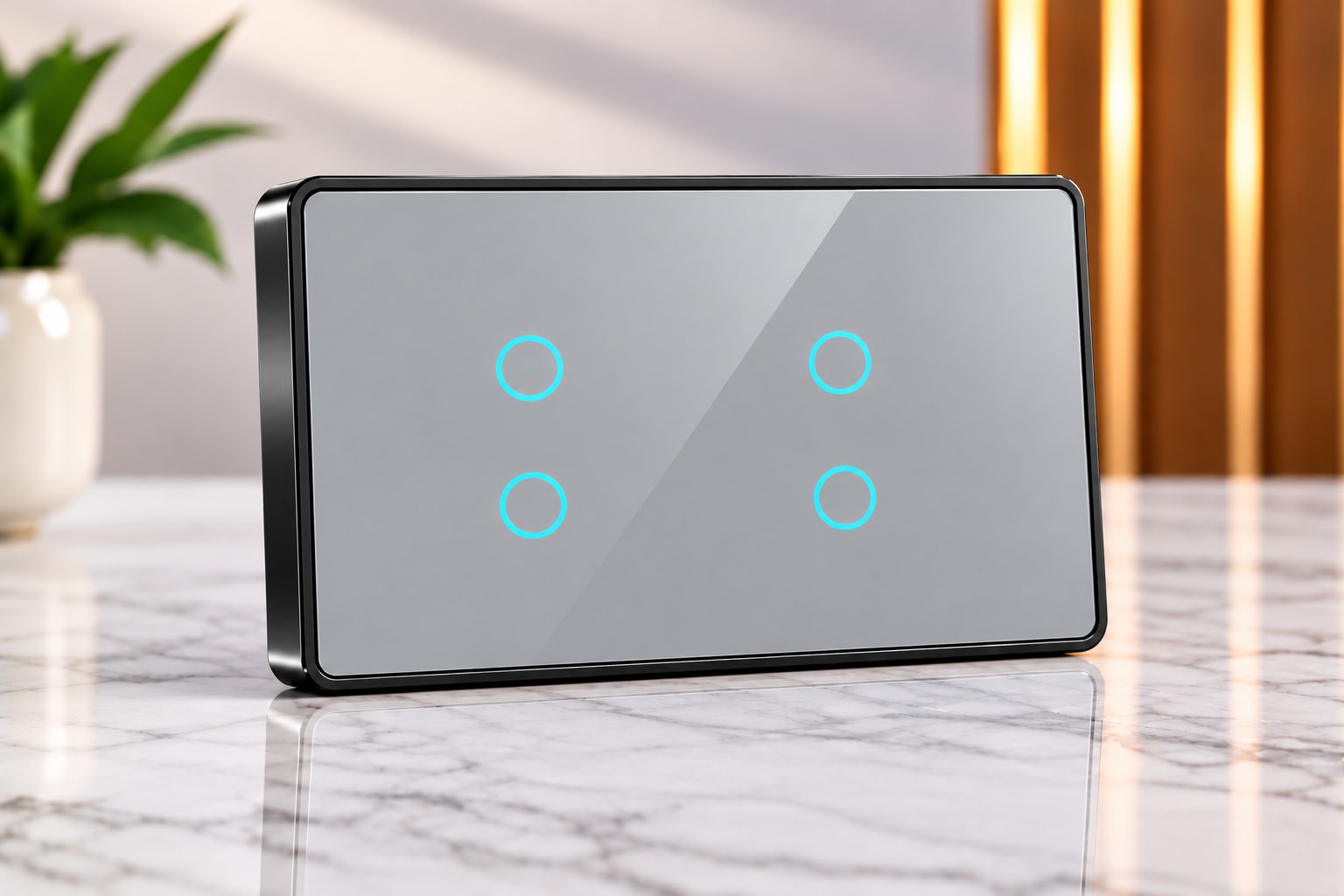 4M-4 Switches-Edge Glass 