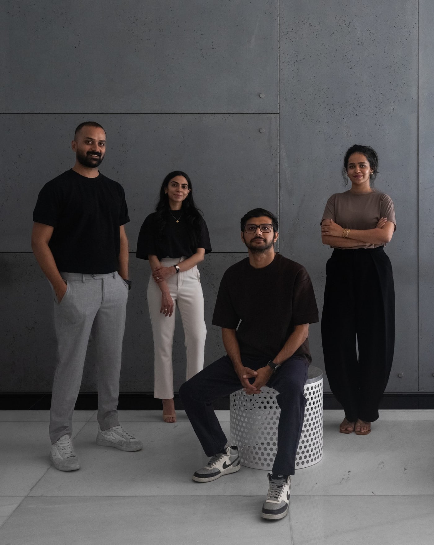 Naqsh Editions founding team, Dubai