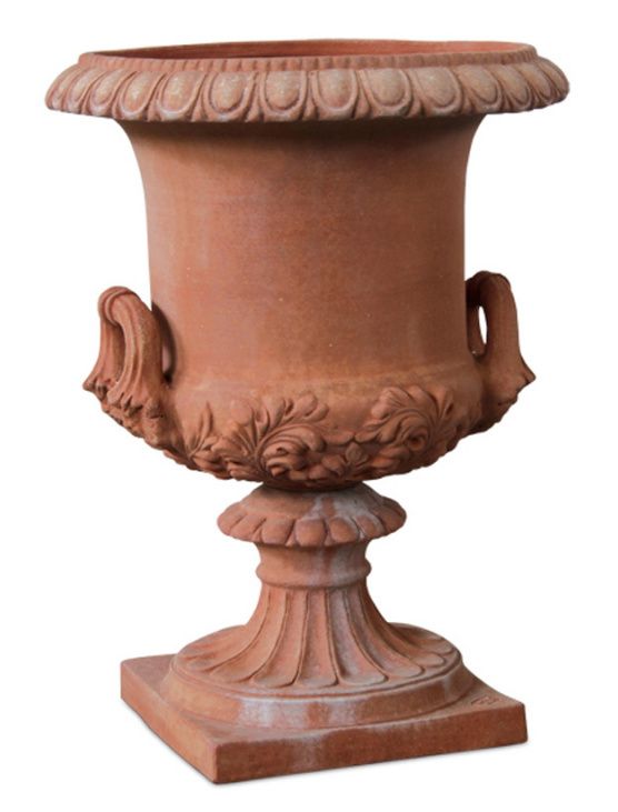 Impruneta terracotta large ornamental pot