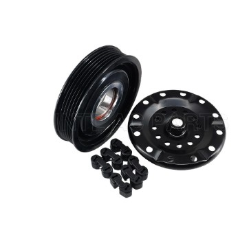 POULIE TOYOTA+COUVERT 6PK
