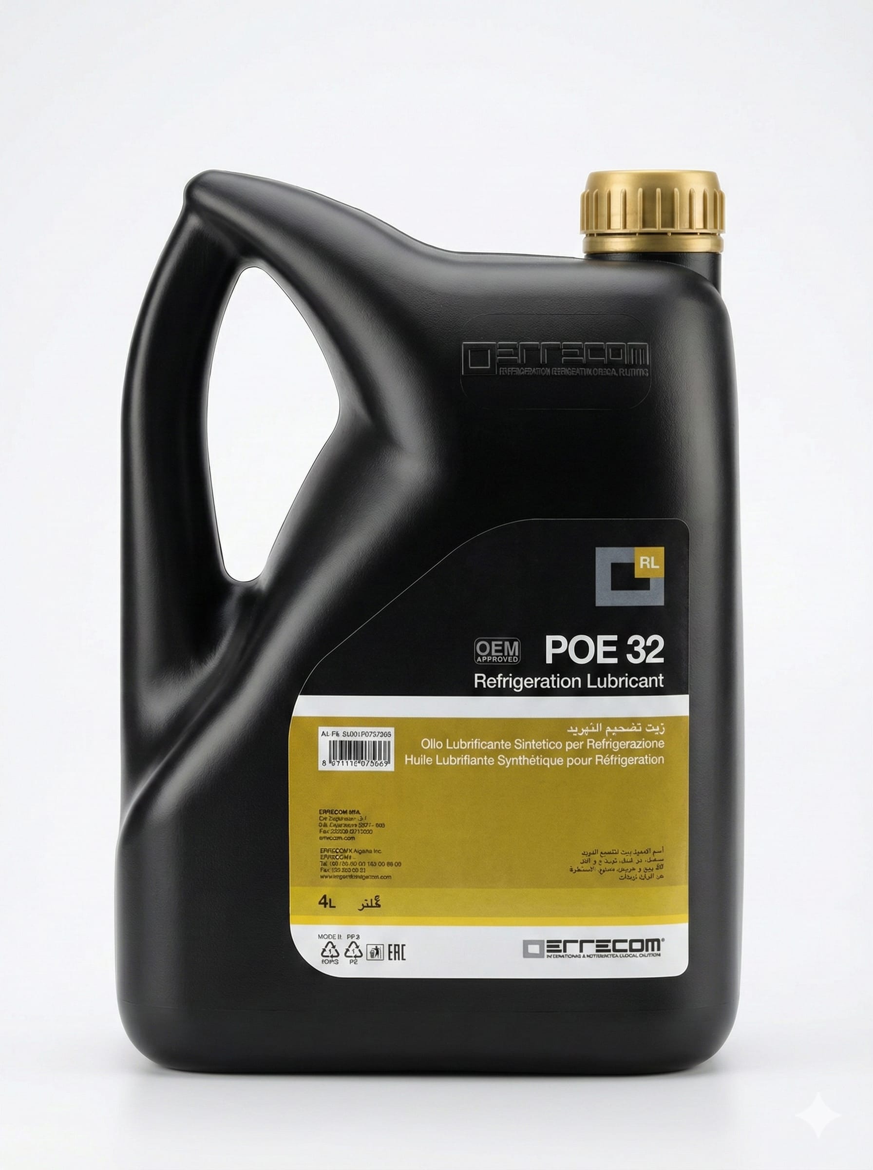 HUILE FRIGORIFIQUE ERECOM LR-POE32-4L