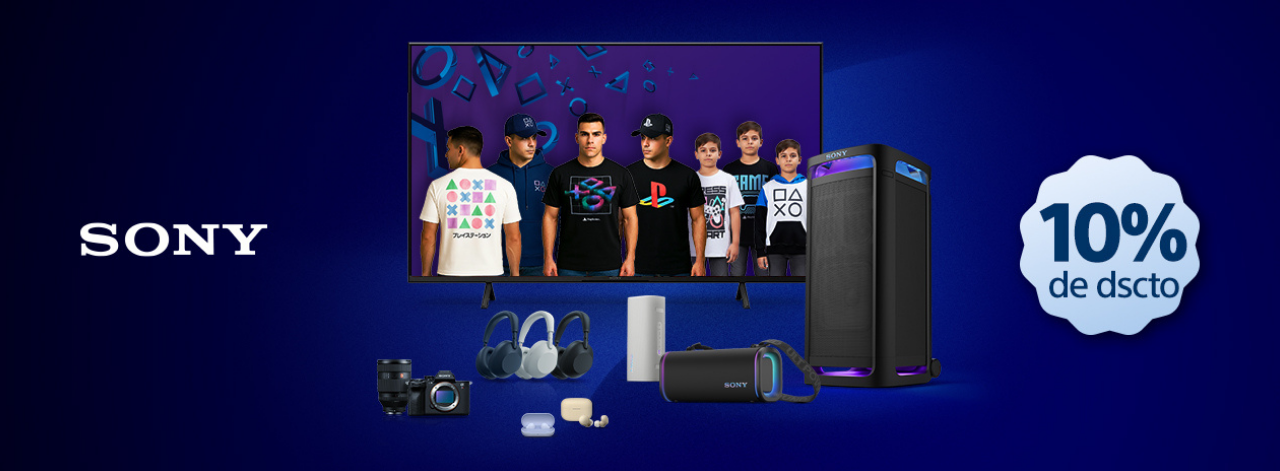 en productos del Portafolio Sony Perú.