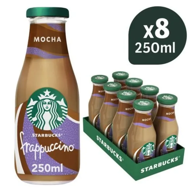 Mocha Frappuccino Drink - 250ml x 8