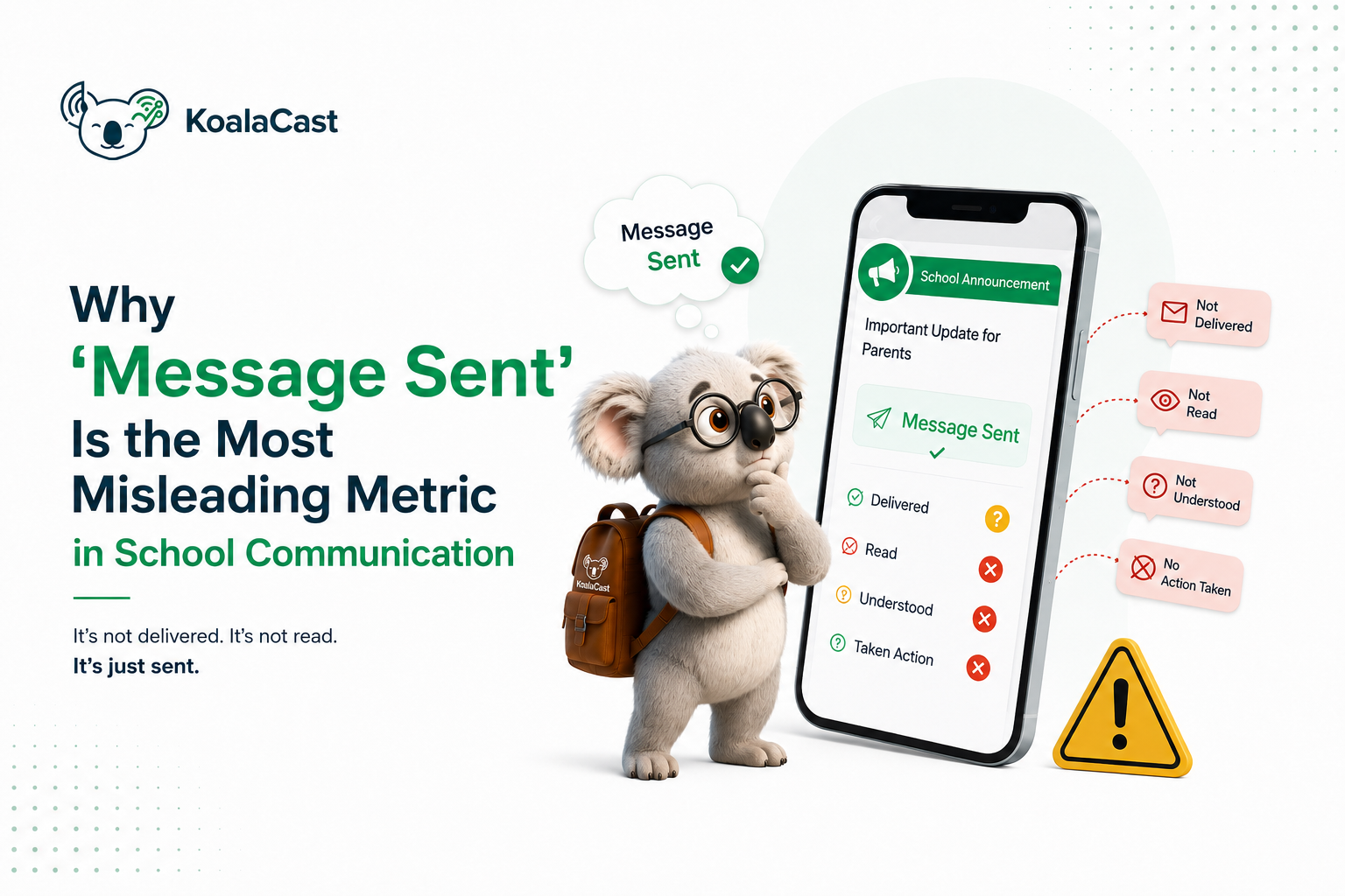 Why "Message Sent" Is the Most Misleading Metric in School Communication