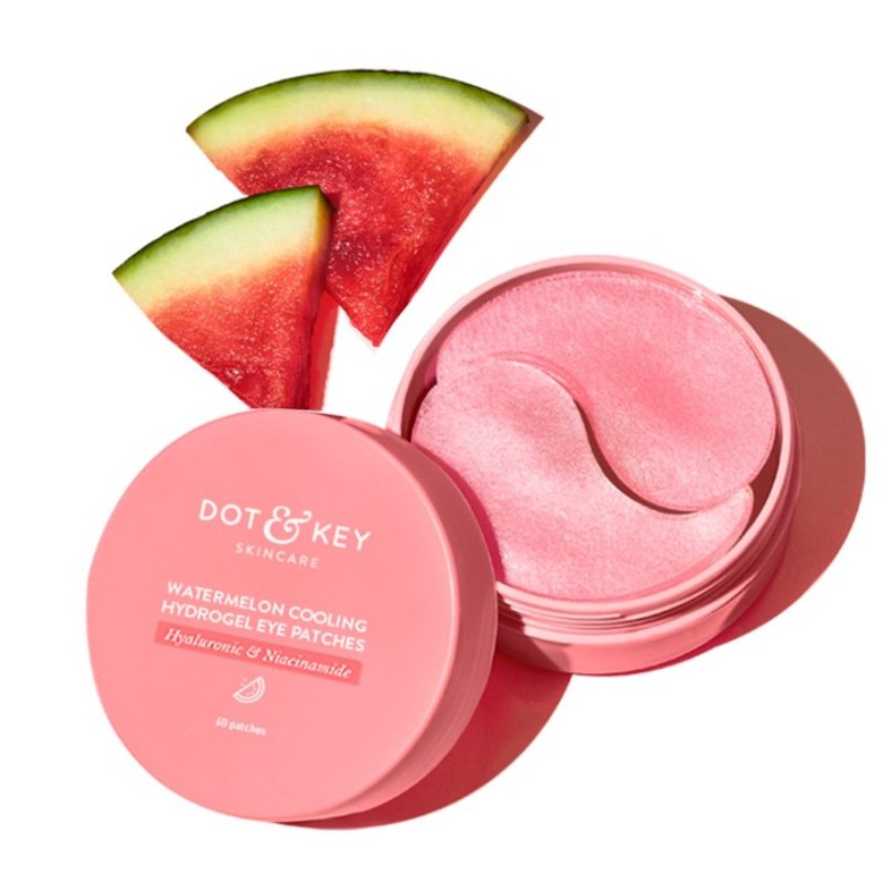 Dot and Key Watermelon Cooling Hydrogel Under Eye Patches