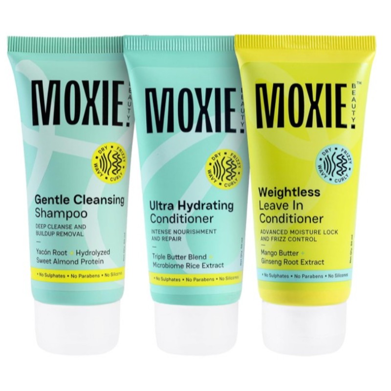 Moxie Beauty Wavy Essentials Travel Trio