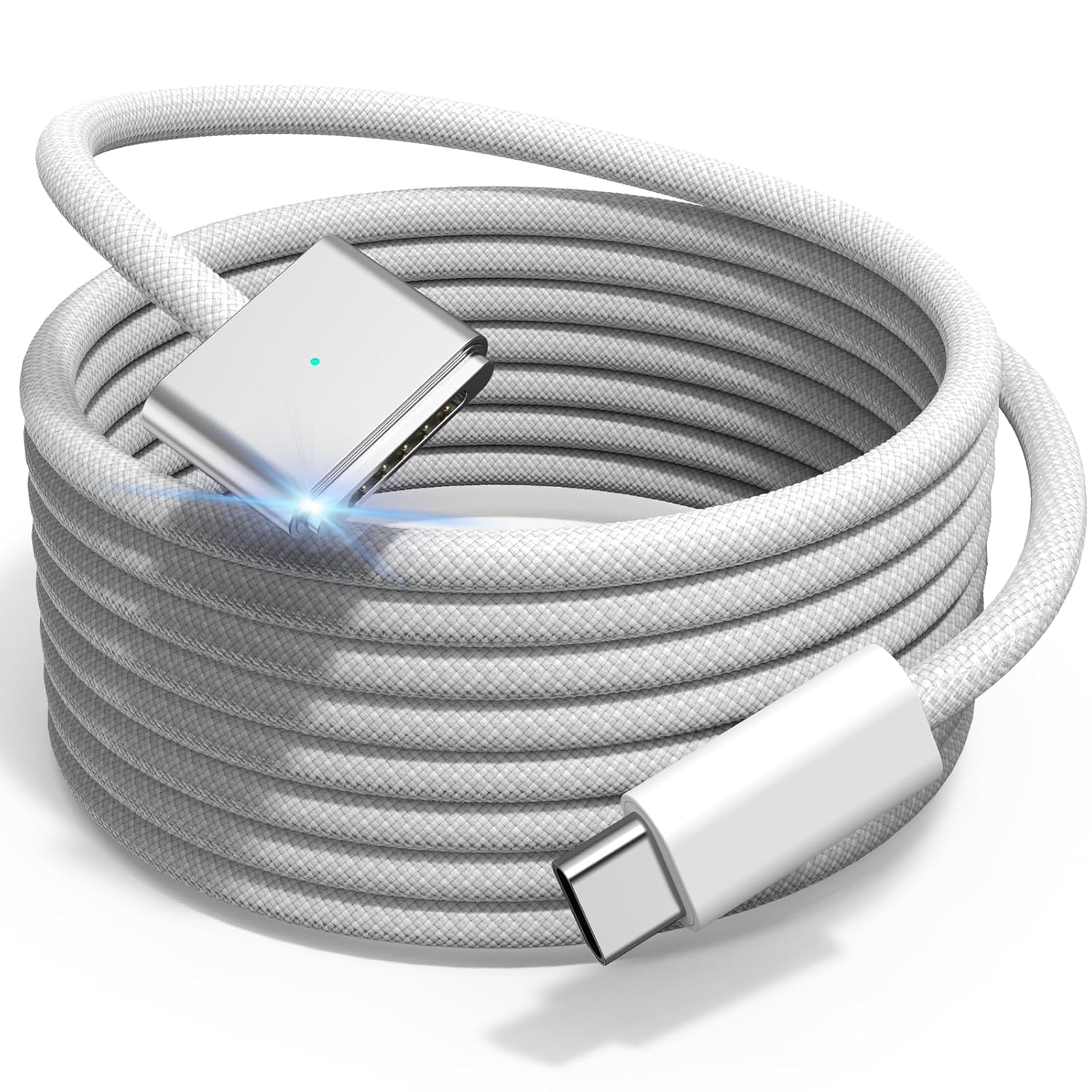 USB-C to Magnetic 3 Cable 6.6FT, Compatible with MagSafe 3 for MacBook Pro-Air