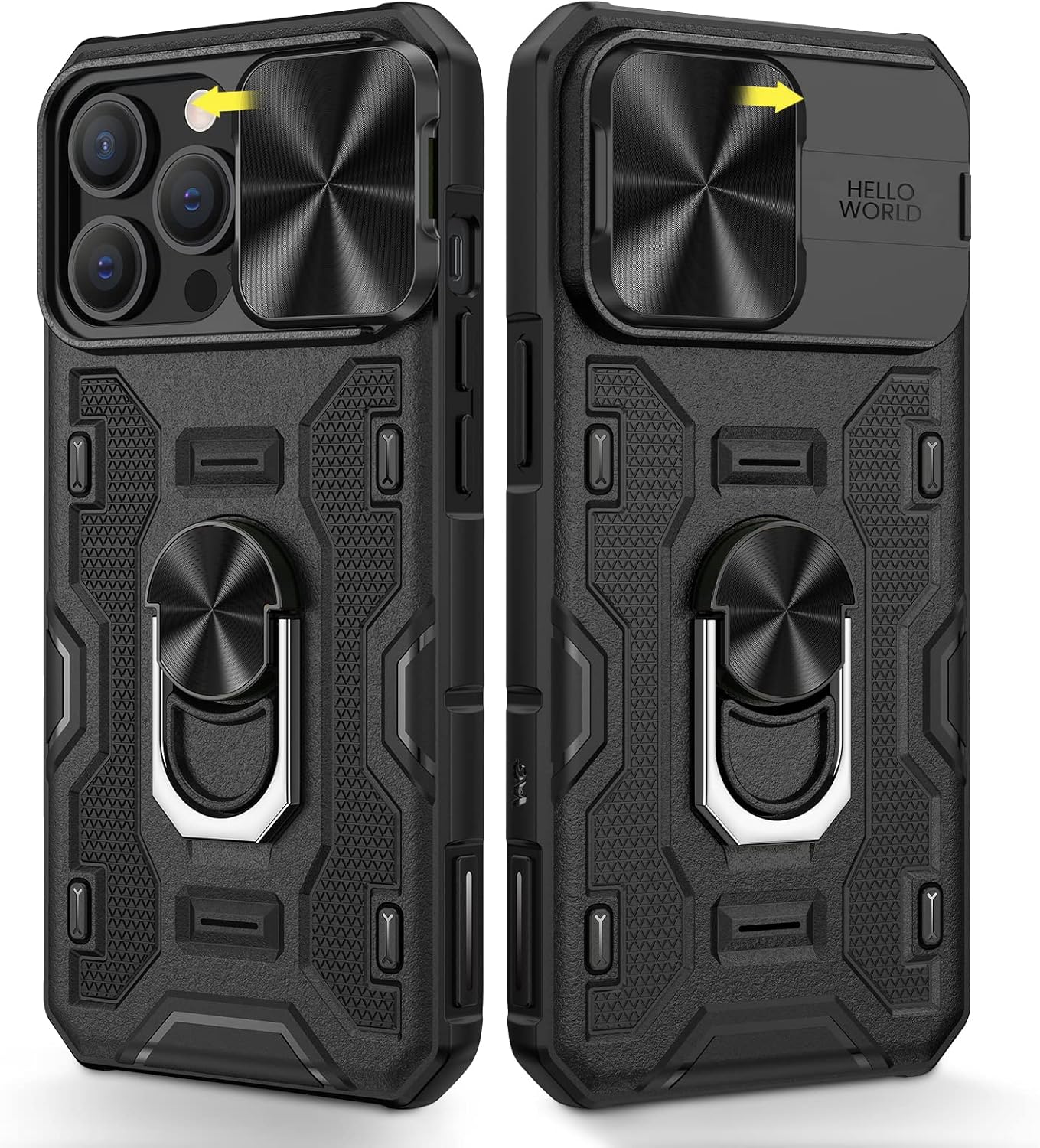 iPhone 13-14  Pro Max Phone Case with Camera Cover