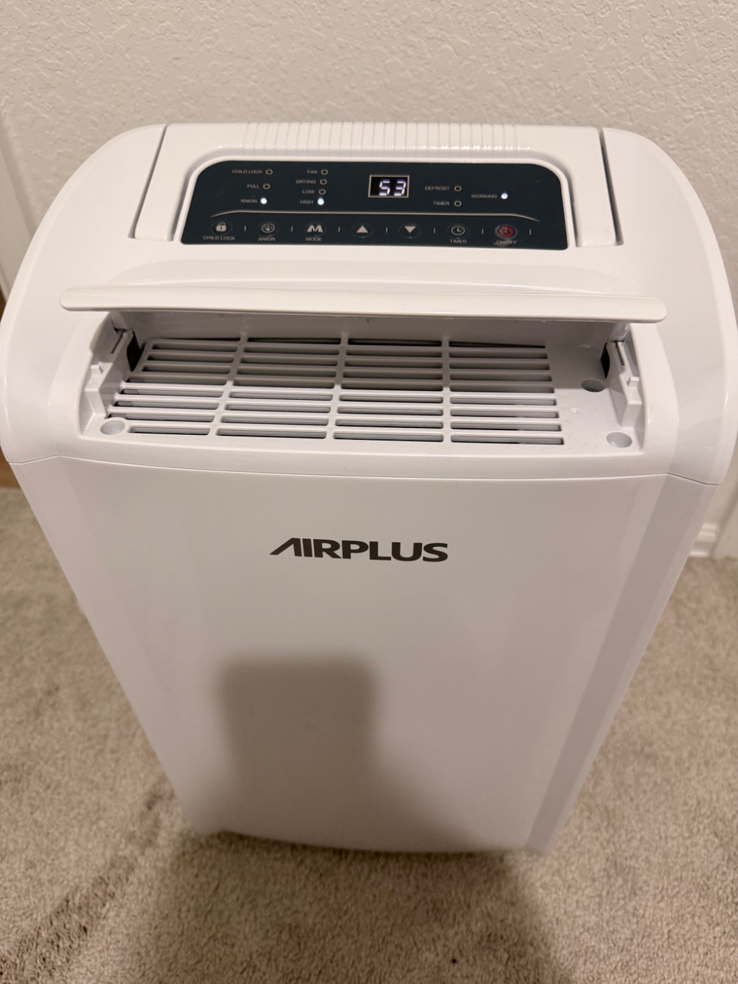 Dehumidifier for Basements and Home-with Drain Hose