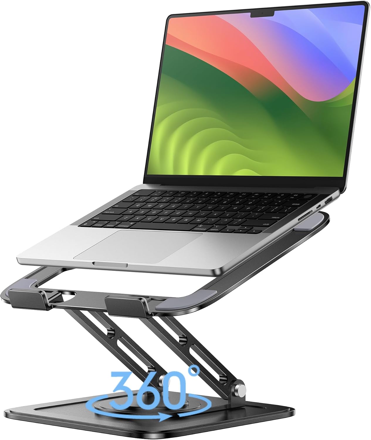 Adjustable Laptop Stand, Computer Stand with 360 Rotating Base for sale in Sealy, TX