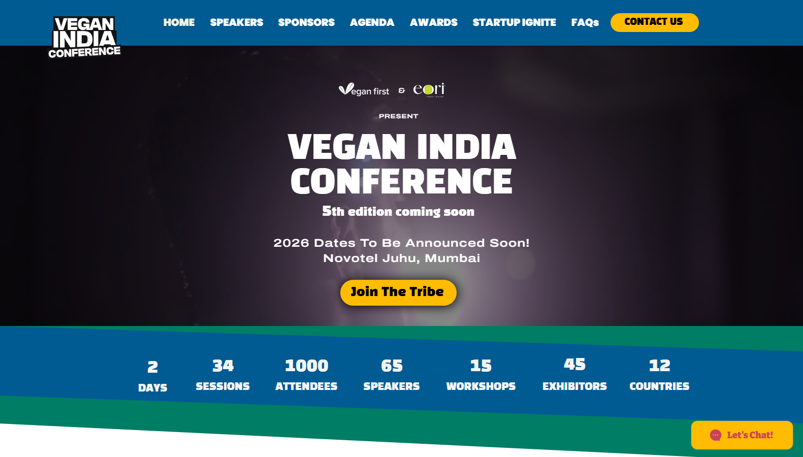 Vegan India Conference | Web Design & Development
