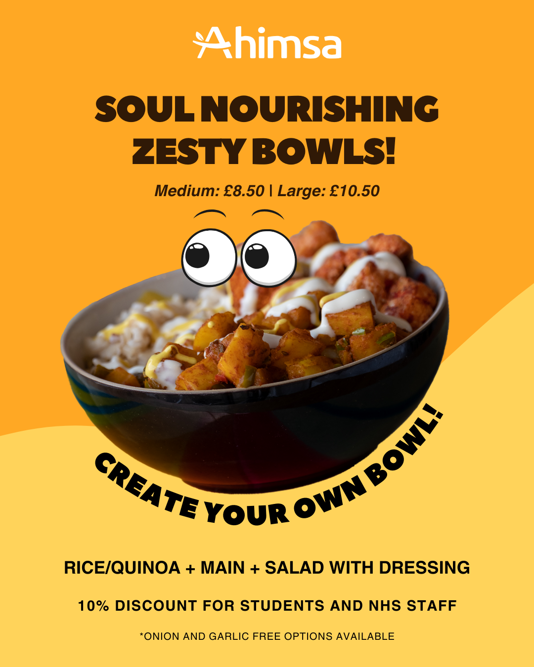 Ahimsa Cafe Social Media