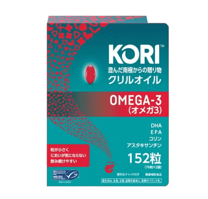 KORI 南極磷蝦油 152 粒 — YOJI 祐吉日本代購