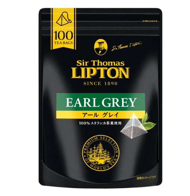 Sir Thomas LIPTON 皇家伯爵紅茶 100入 — YOJI 祐吉日本代購