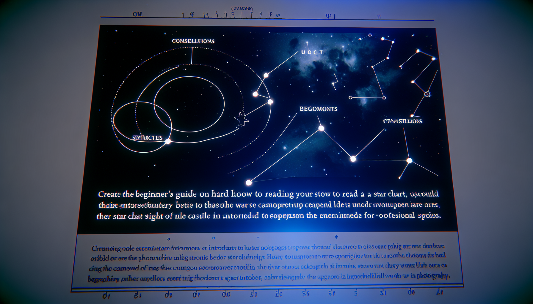 How to read a star chart for beginners