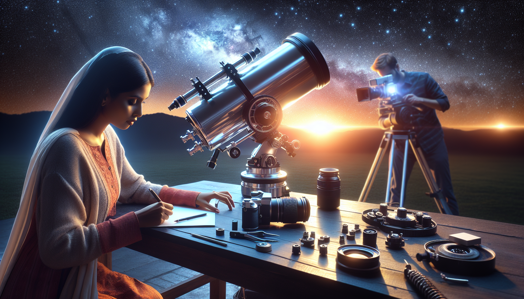 Comment utiliser la lunette astronomique pour débuter ?