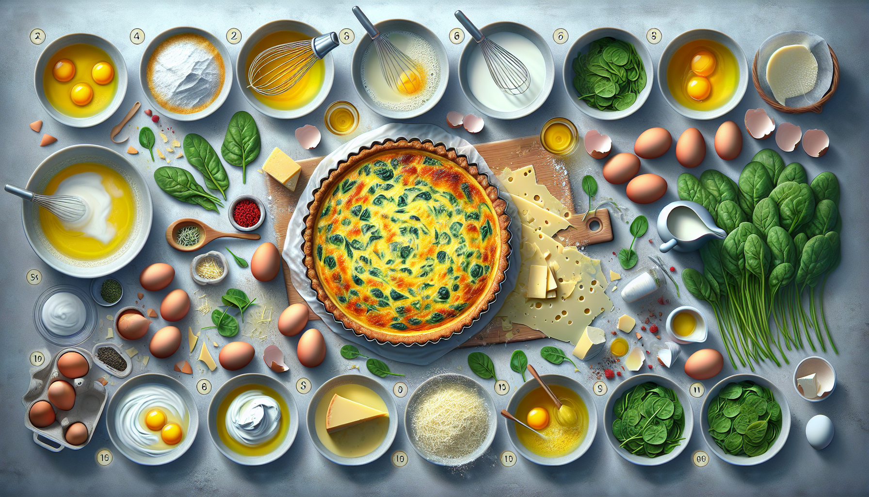 Comment réussir une quiche sans pâte parfaite ?