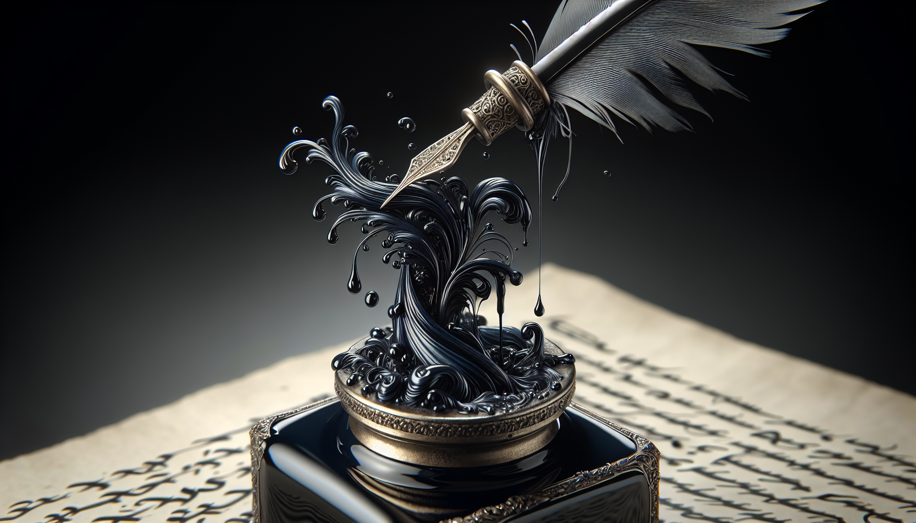 Quels sont les secrets de l'encre en calligraphie ?