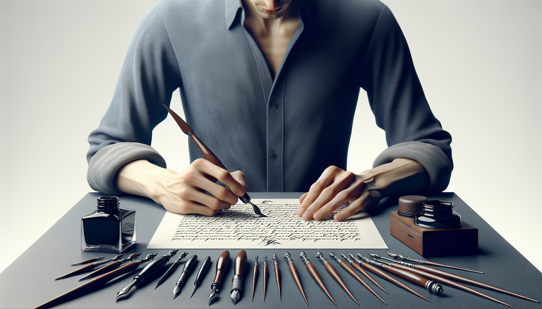 Comment améliorer sa posture en calligraphie ?