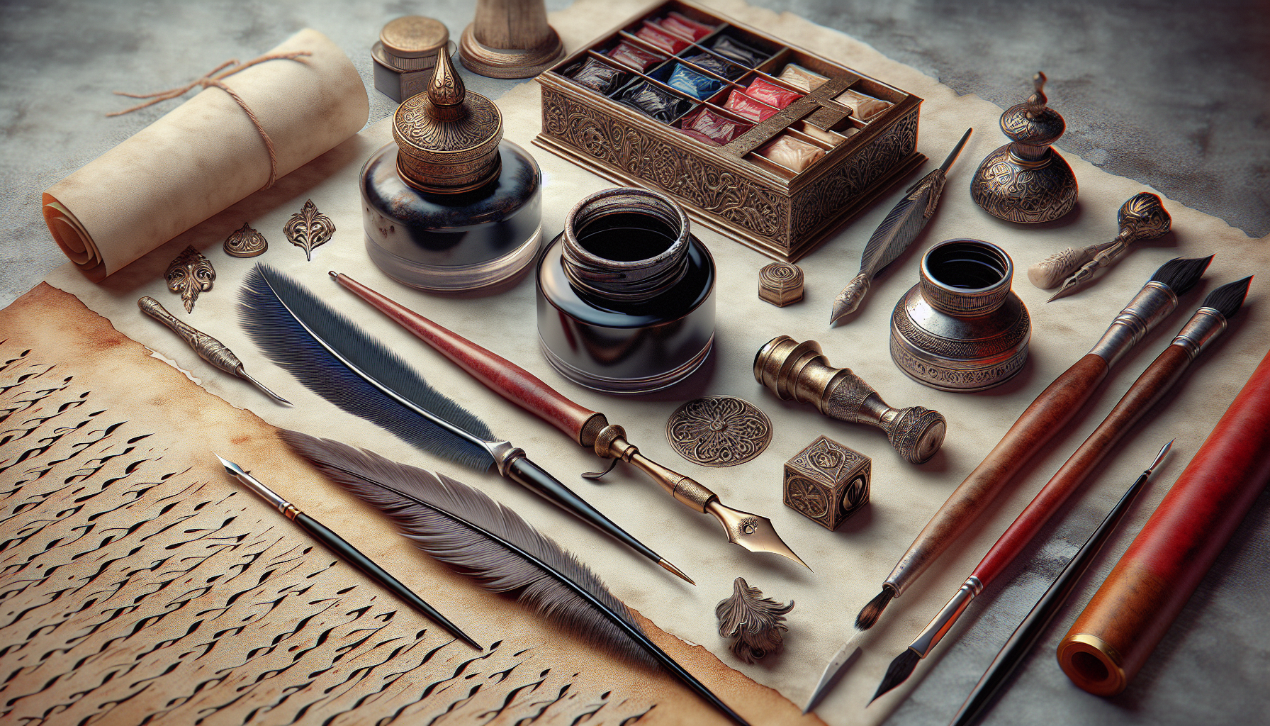 Quels outils pour débuter en calligraphie ?