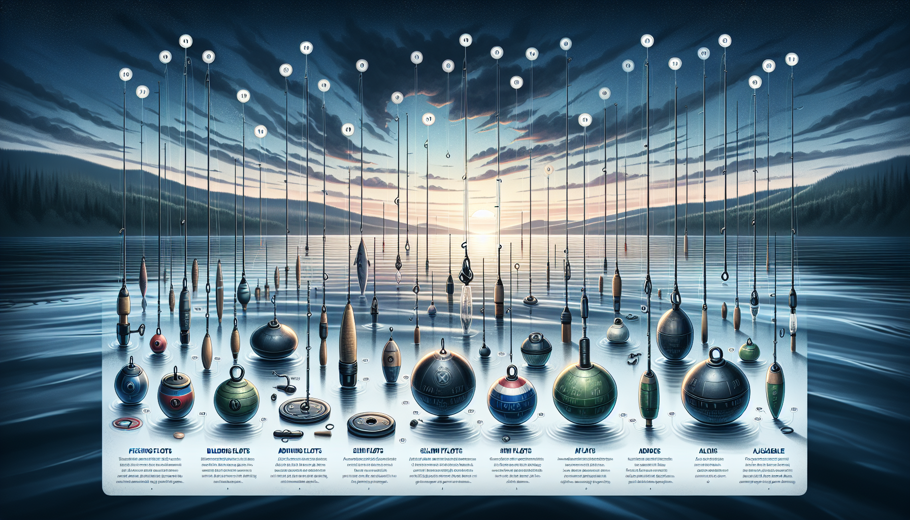 Comment choisir le bon flotteur pour la pêche en lac