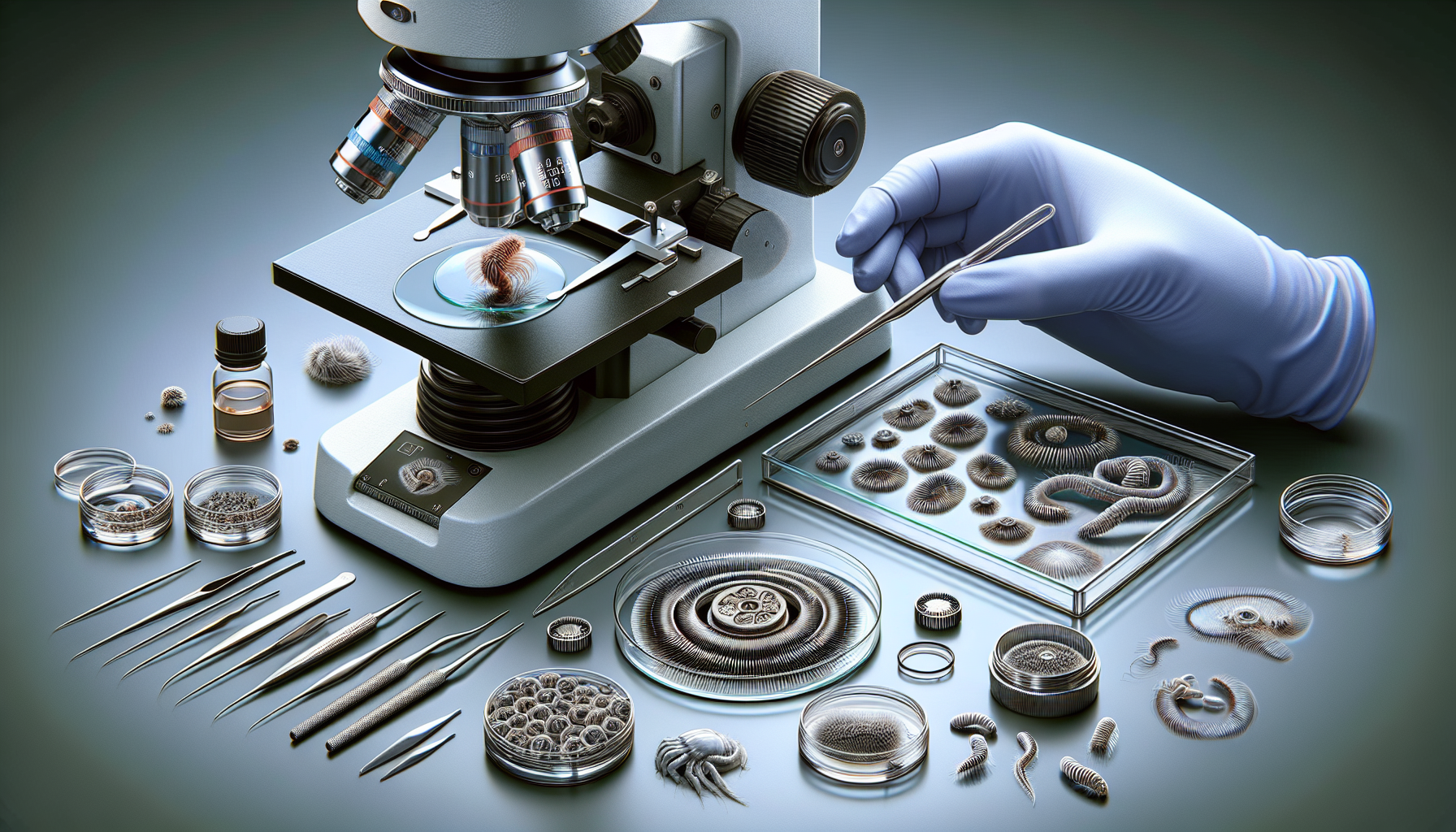 Comment préparer un échantillon pour le microscope ?