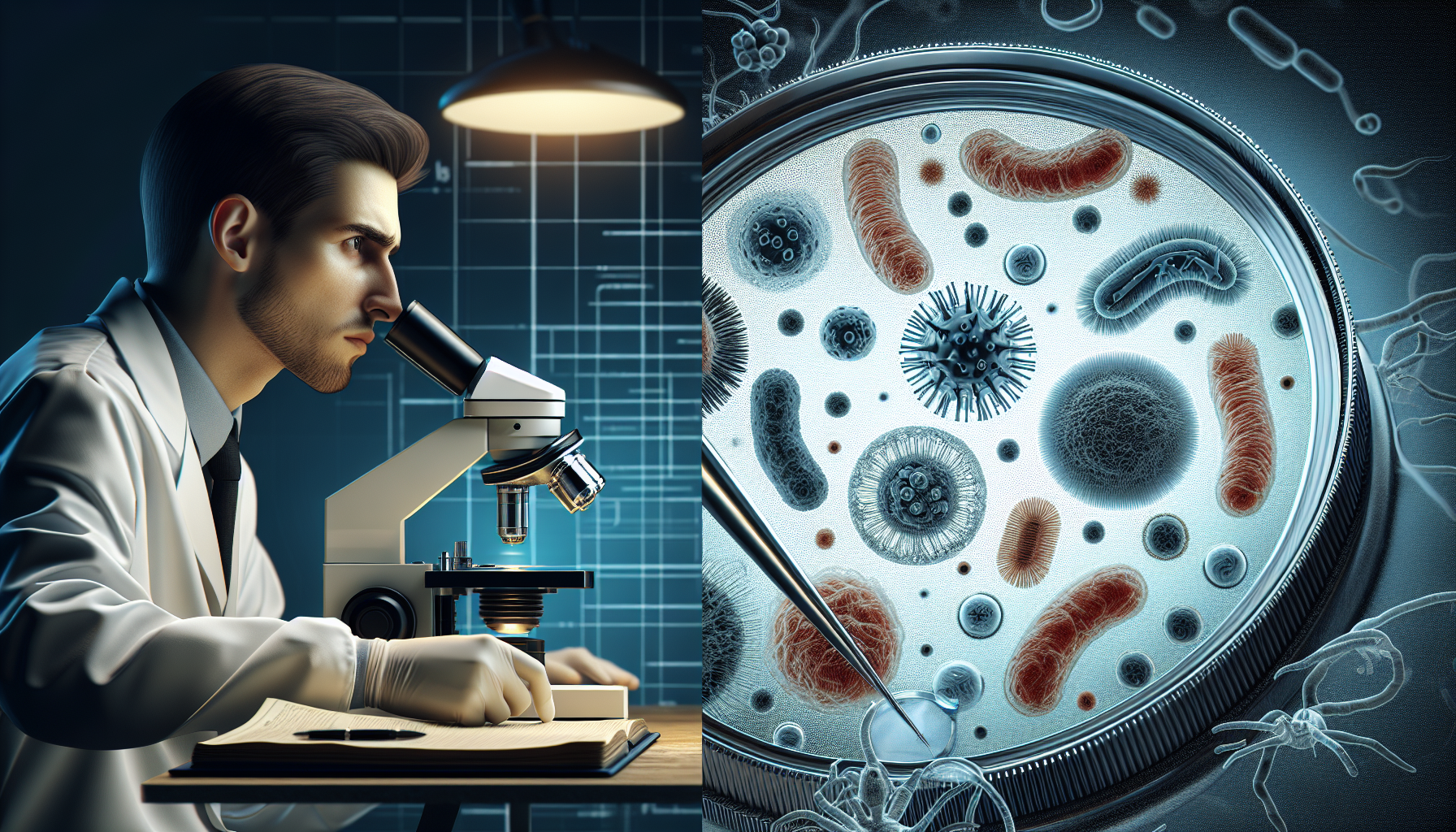 Comment identifier les micro-organismes au microscope
