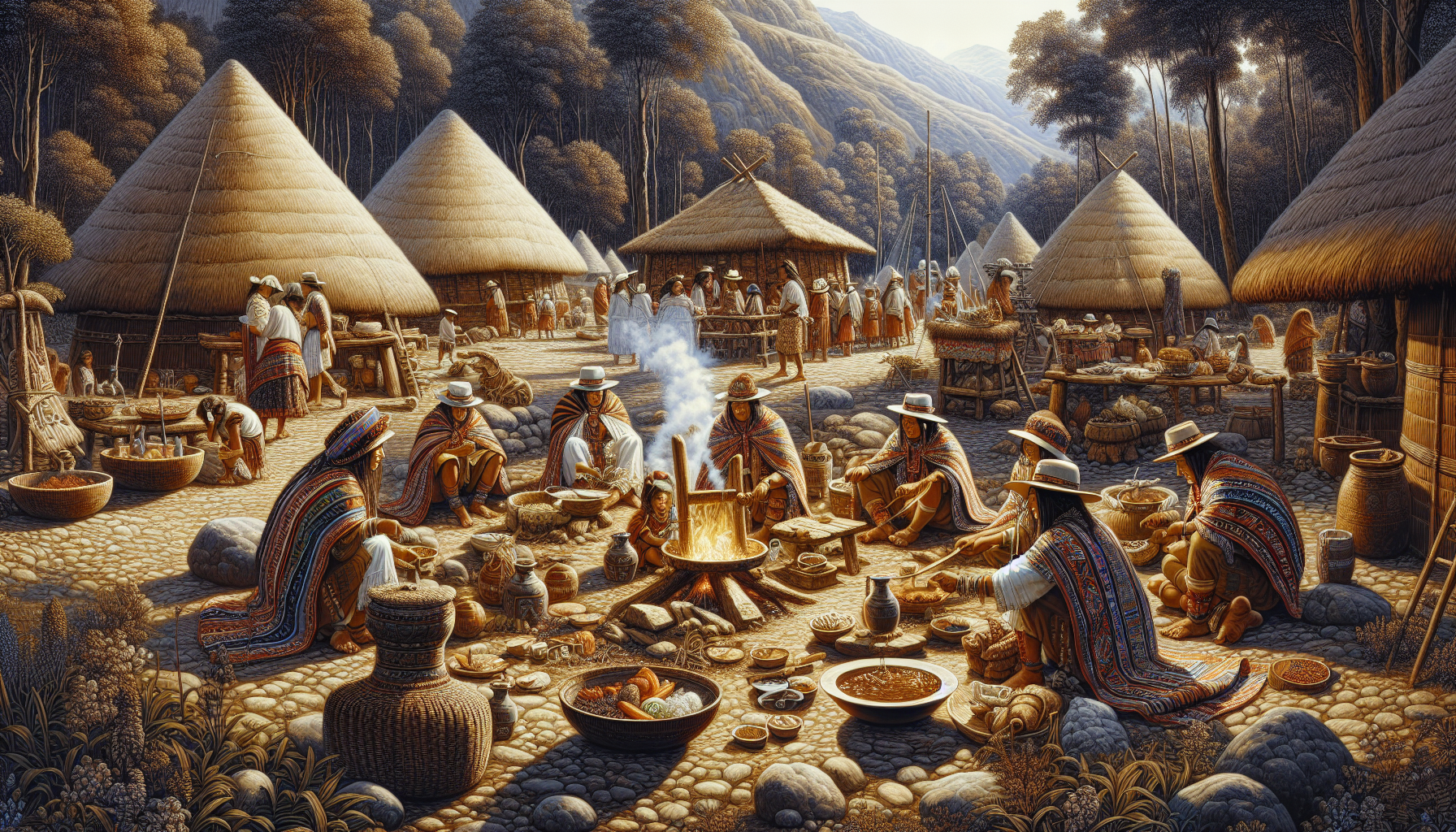 Quels sont les rituels de la vie quotidienne chez les Incas ?