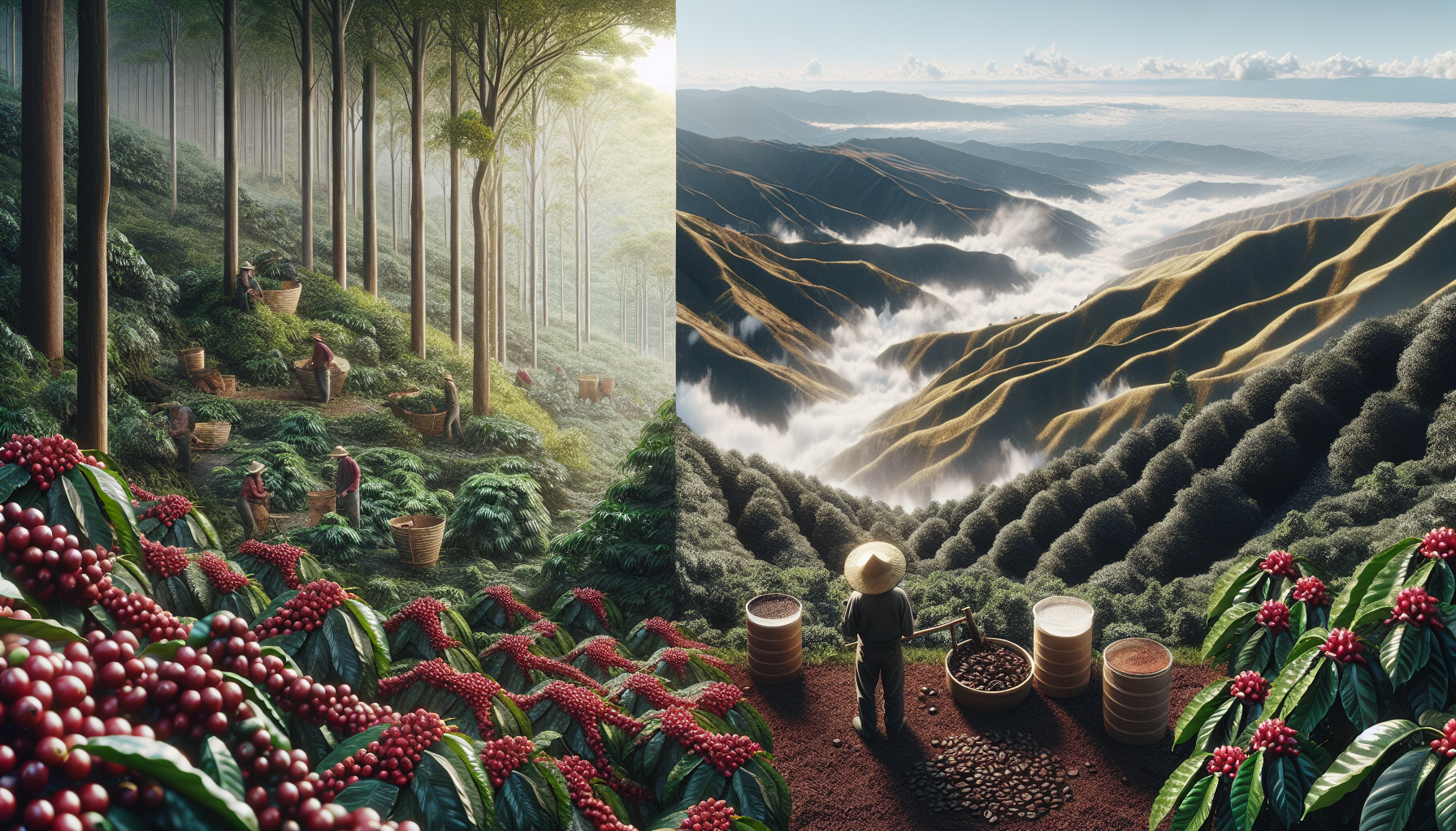 Quel est l'impact de l'altitude sur le café ?