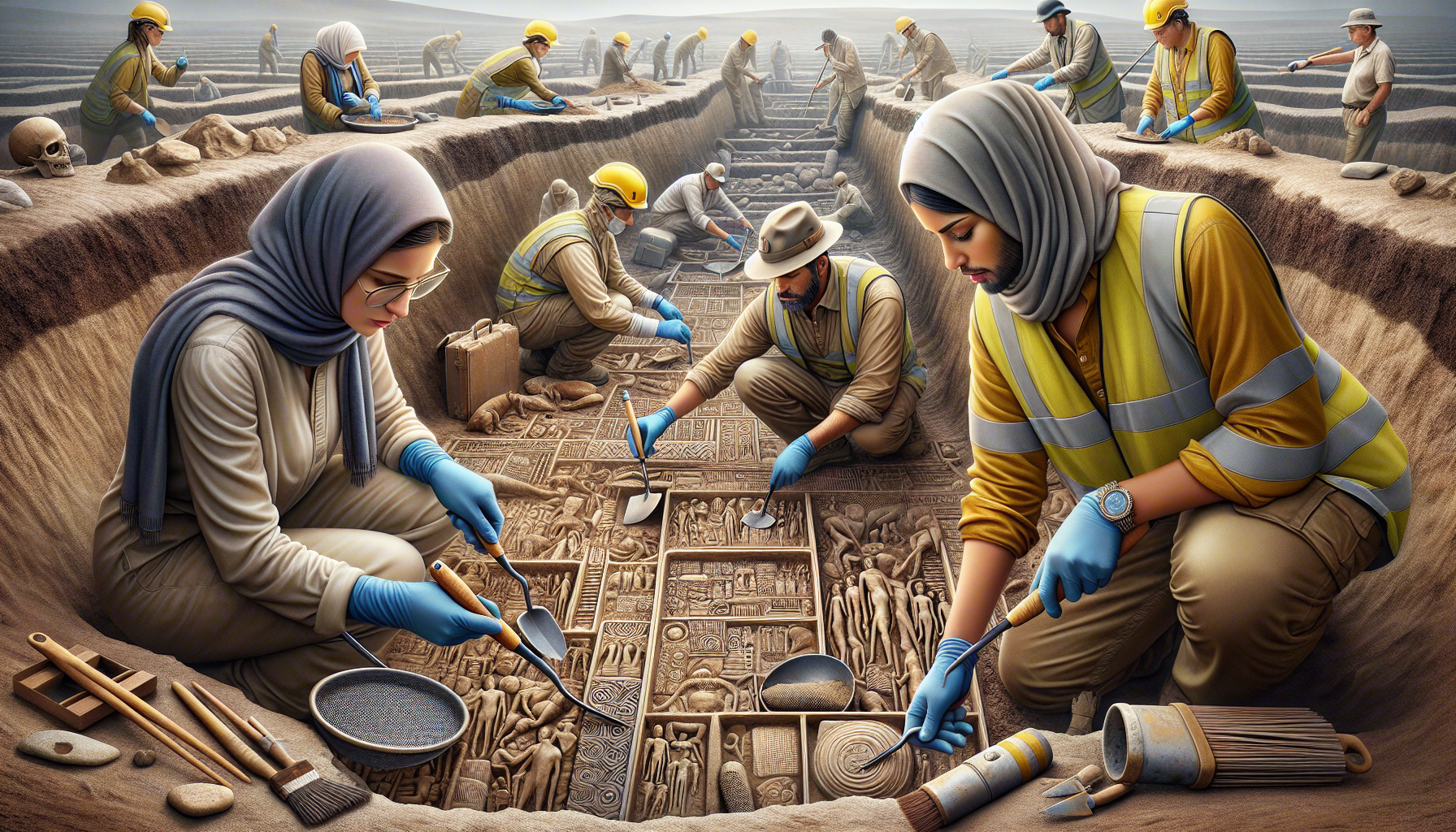 Quels sont les principes de base de la fouille archéologique ?