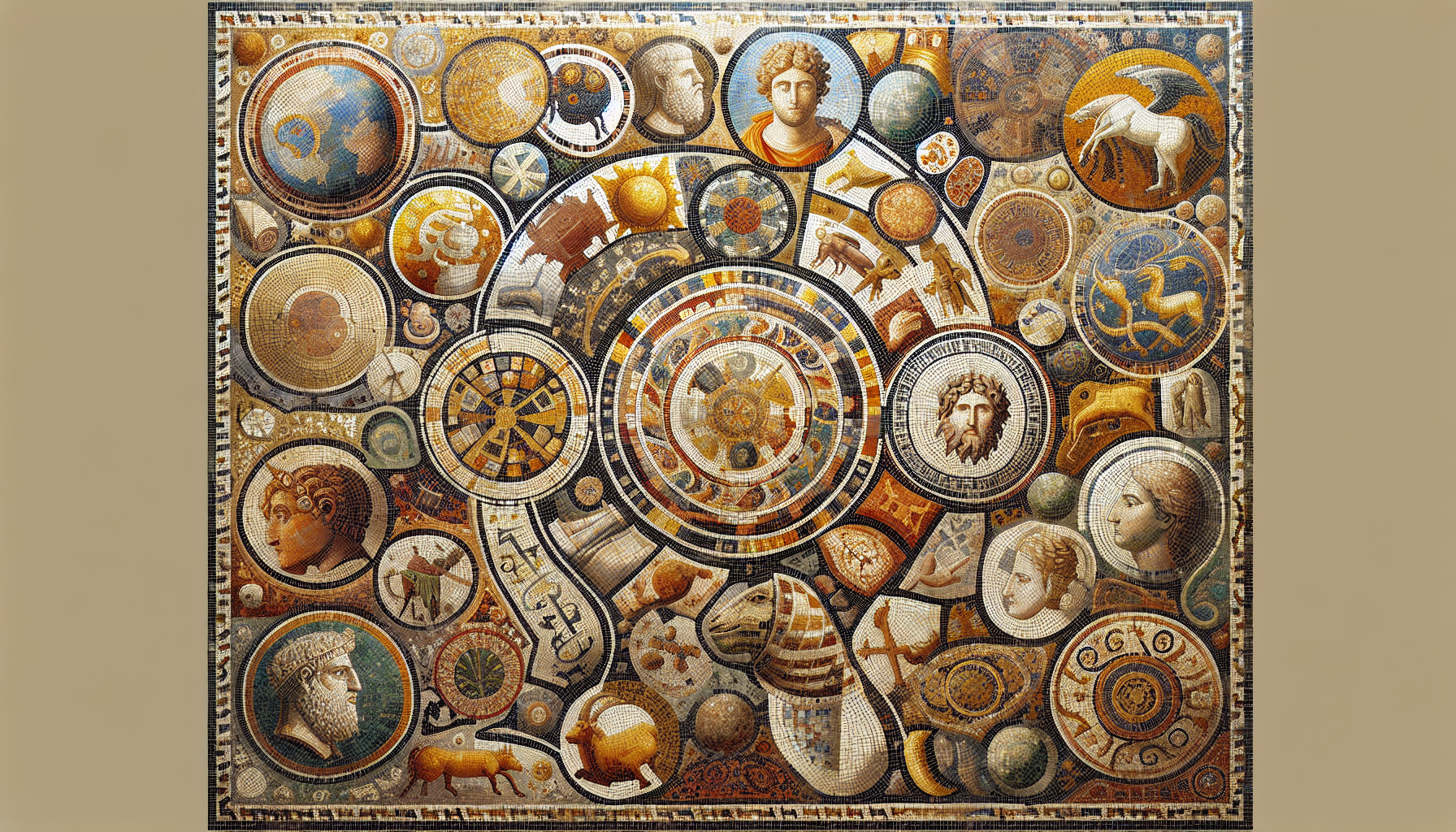 Comment identifier les différents types de mosaïques anciennes