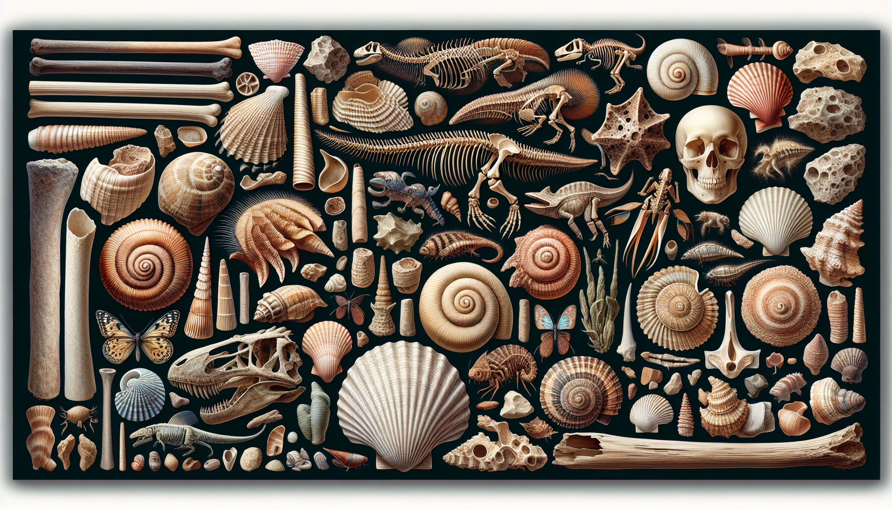 Comment reconnaître les différents types de fossiles ?