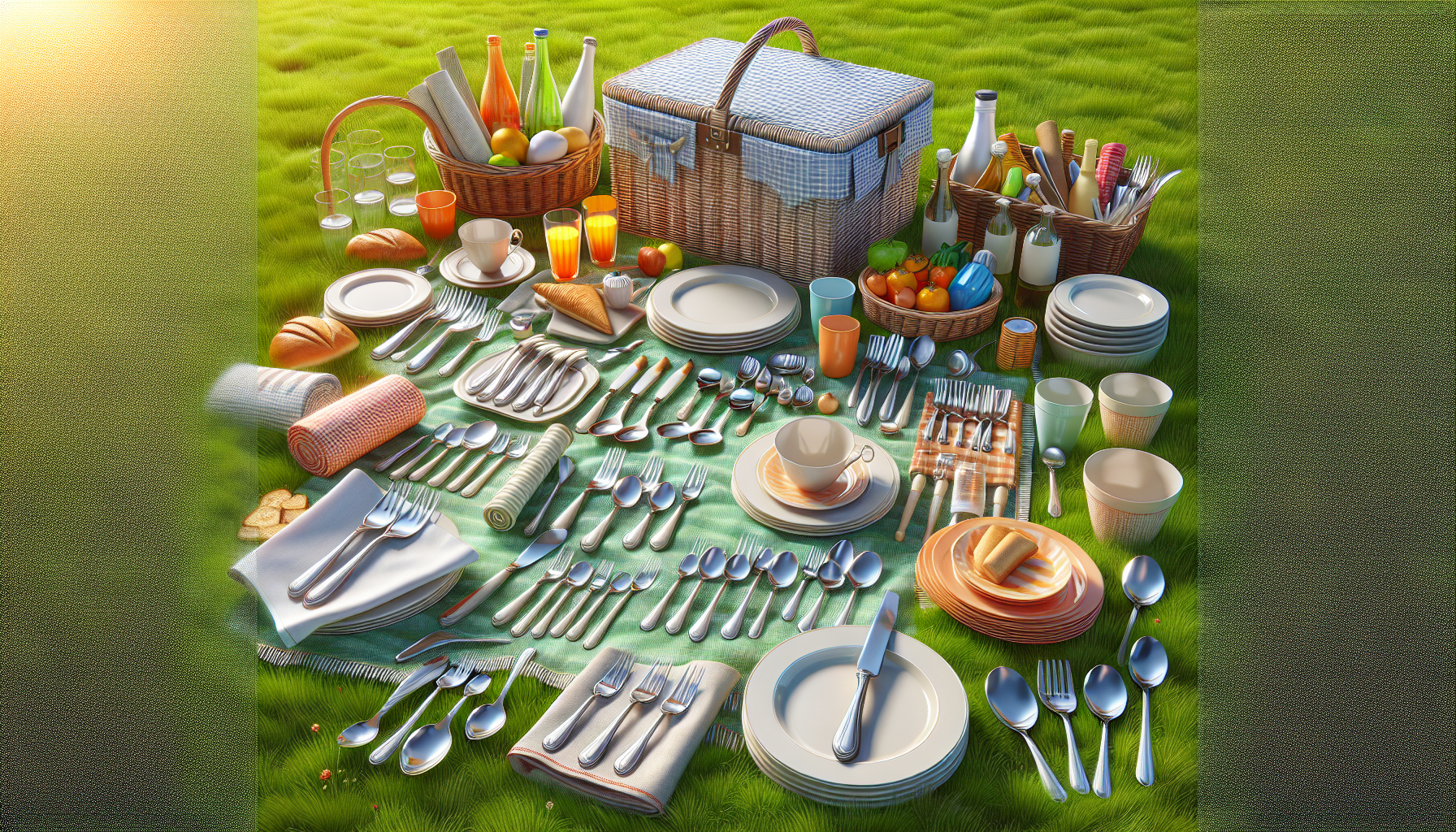 Comment choisir les couverts idéaux pour pique-niquer