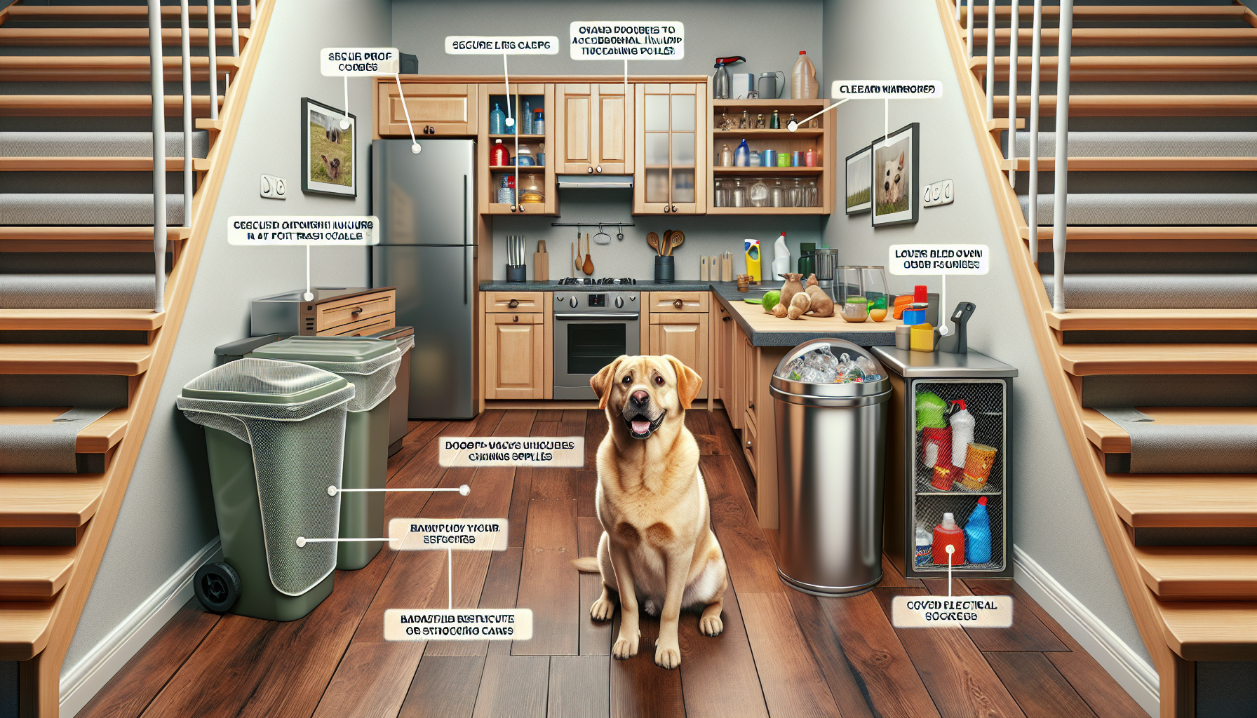 Comment prévenir les accidents domestiques chez le chien ?