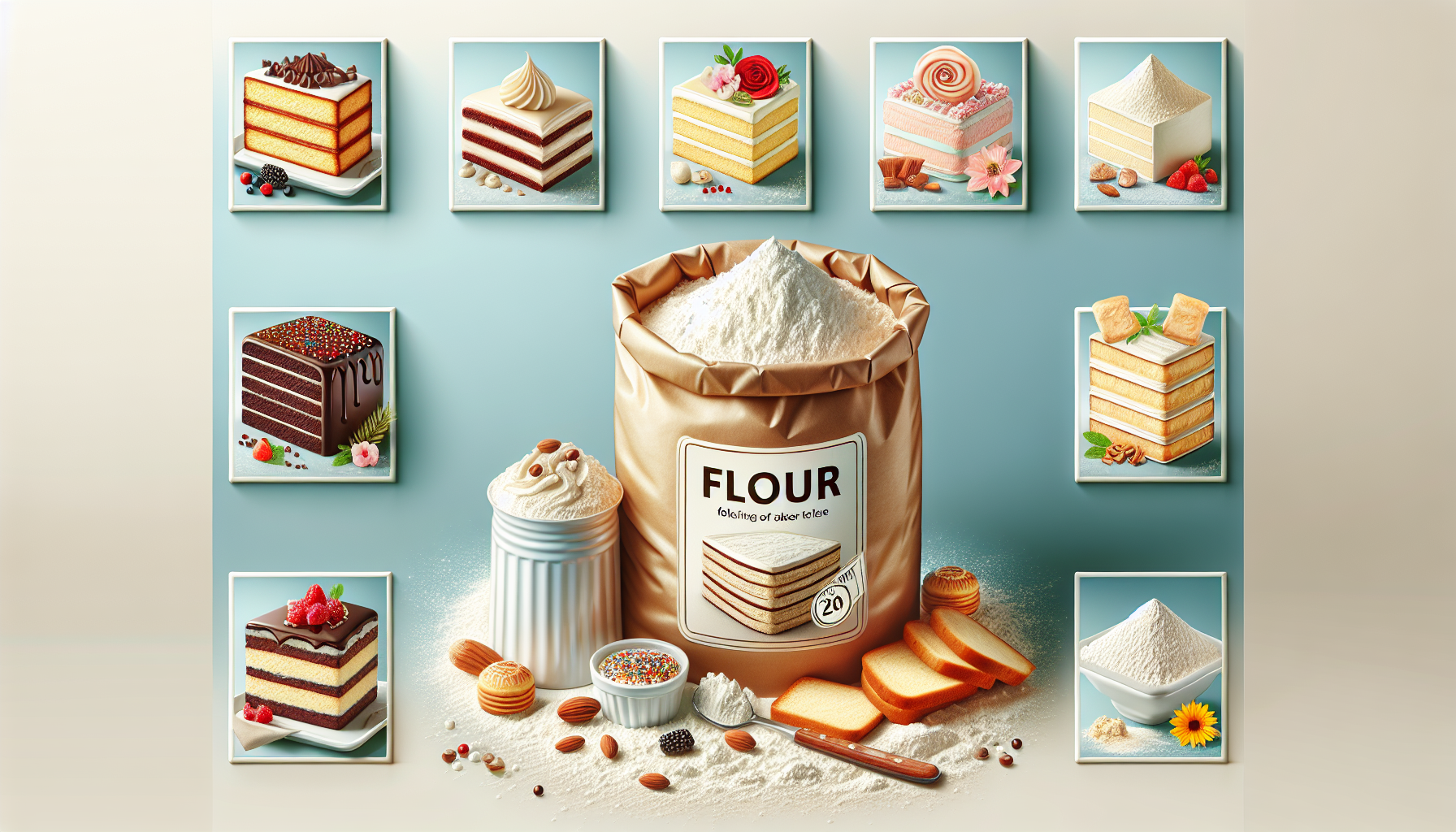 Comment choisir la bonne farine pour vos gâteaux