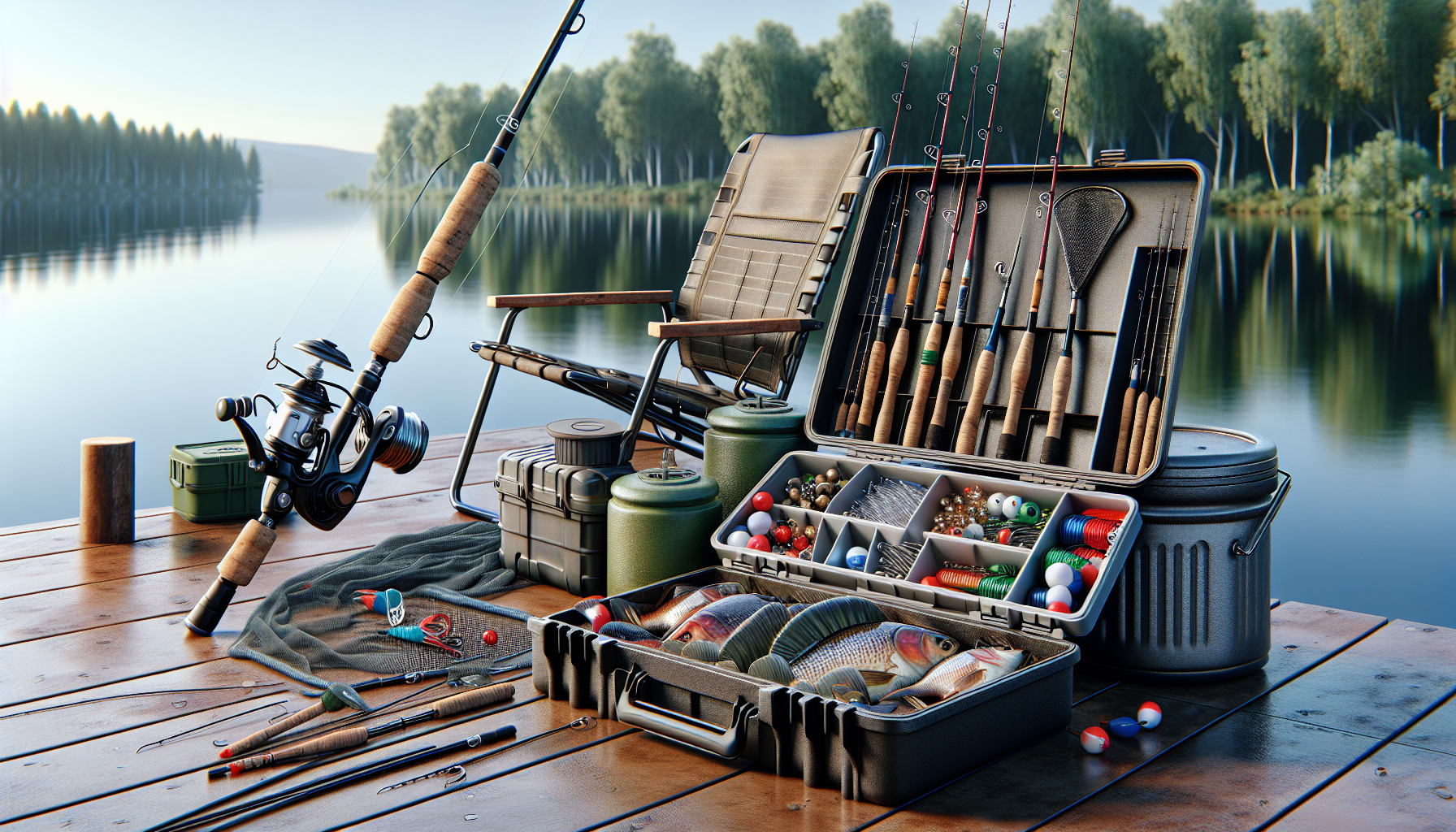 Quel matériel essentiel pour la pêche en lac ?